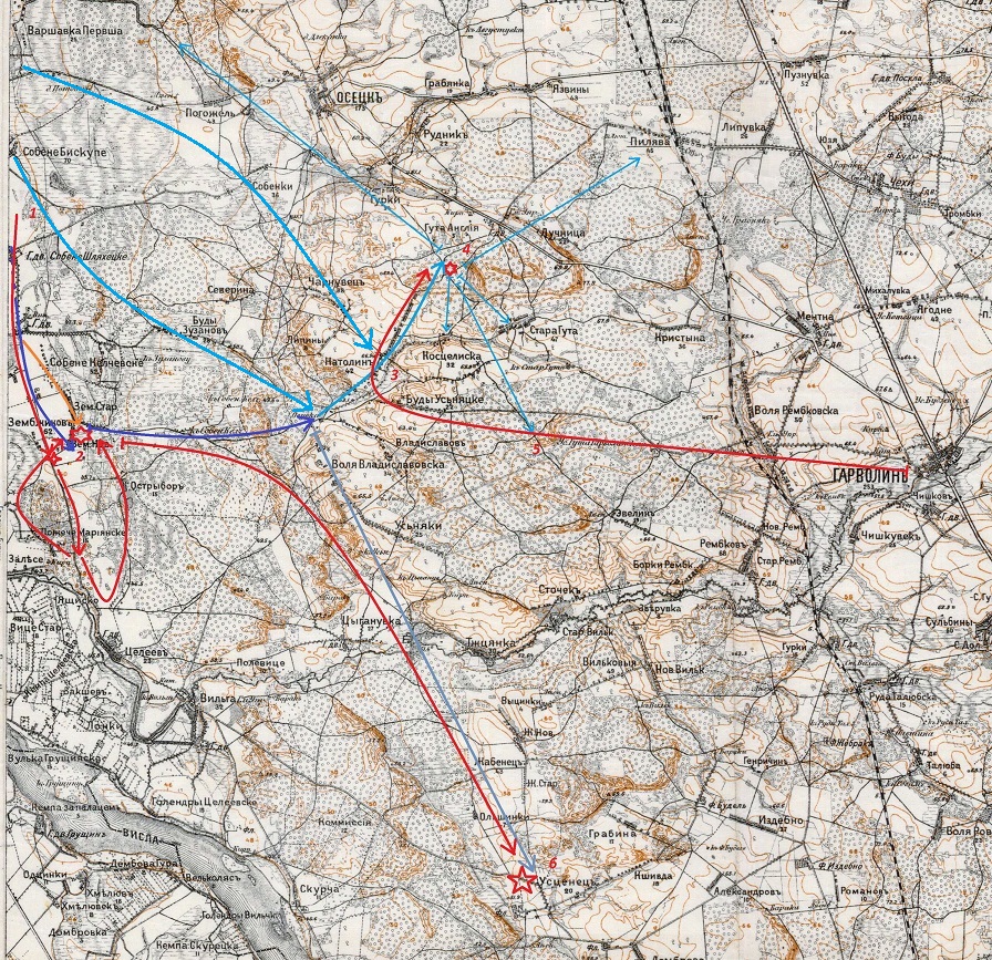 mogiła Powstańców Styczniowych w lesie pod Łucznicą, gmina Pilawa